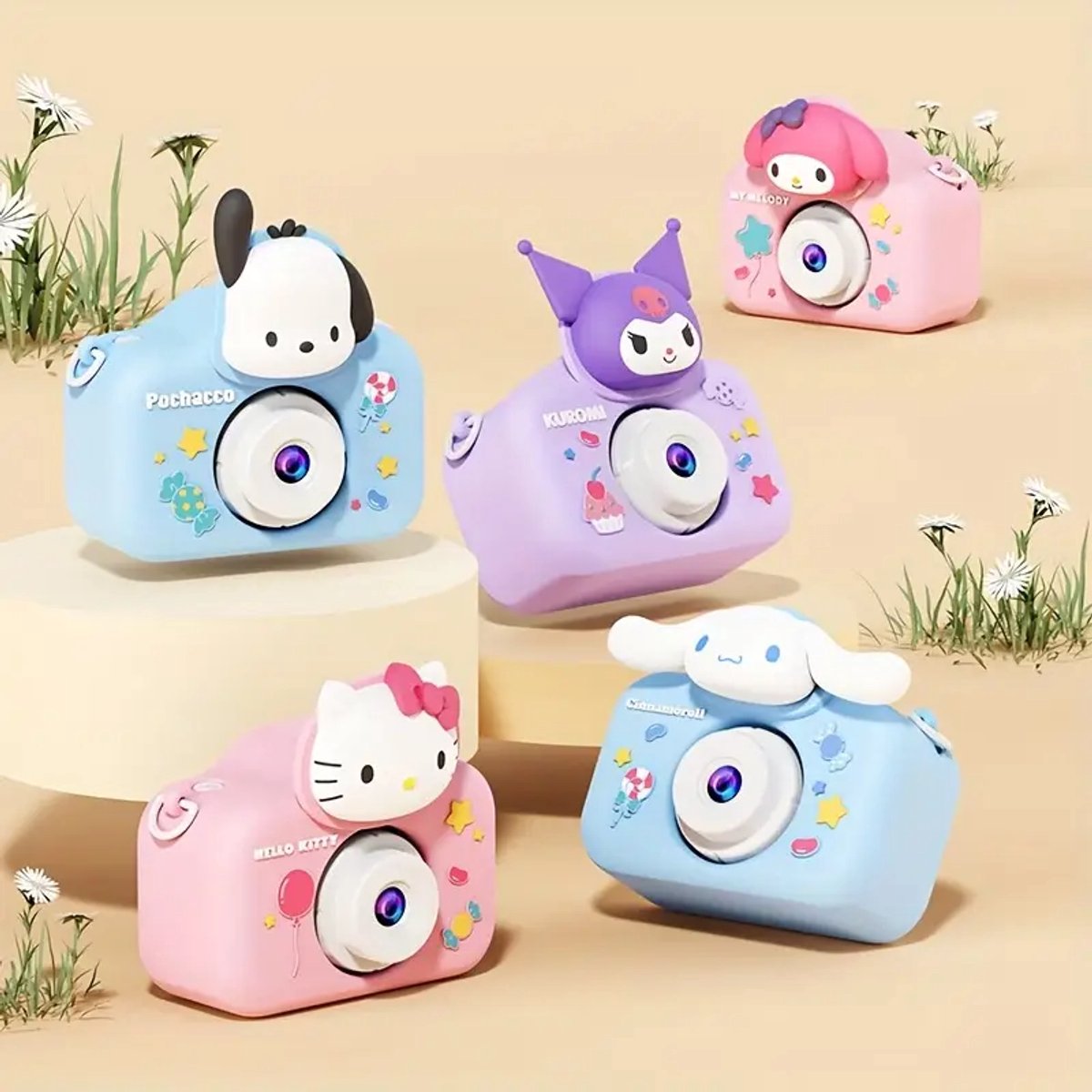 dečja digitalna kamera plava sanrio — detalj 2