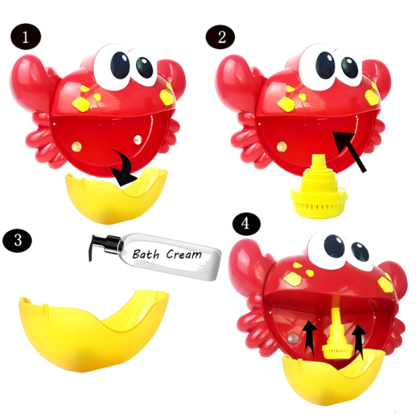 Kraba koja pravi mehuriće - Bubble kraba - Pokloni za decu