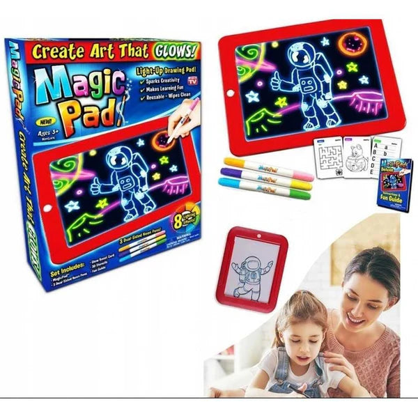 Magična Tabla za Crtanje Magic Pad – Svetleća LED Tabla za Decu