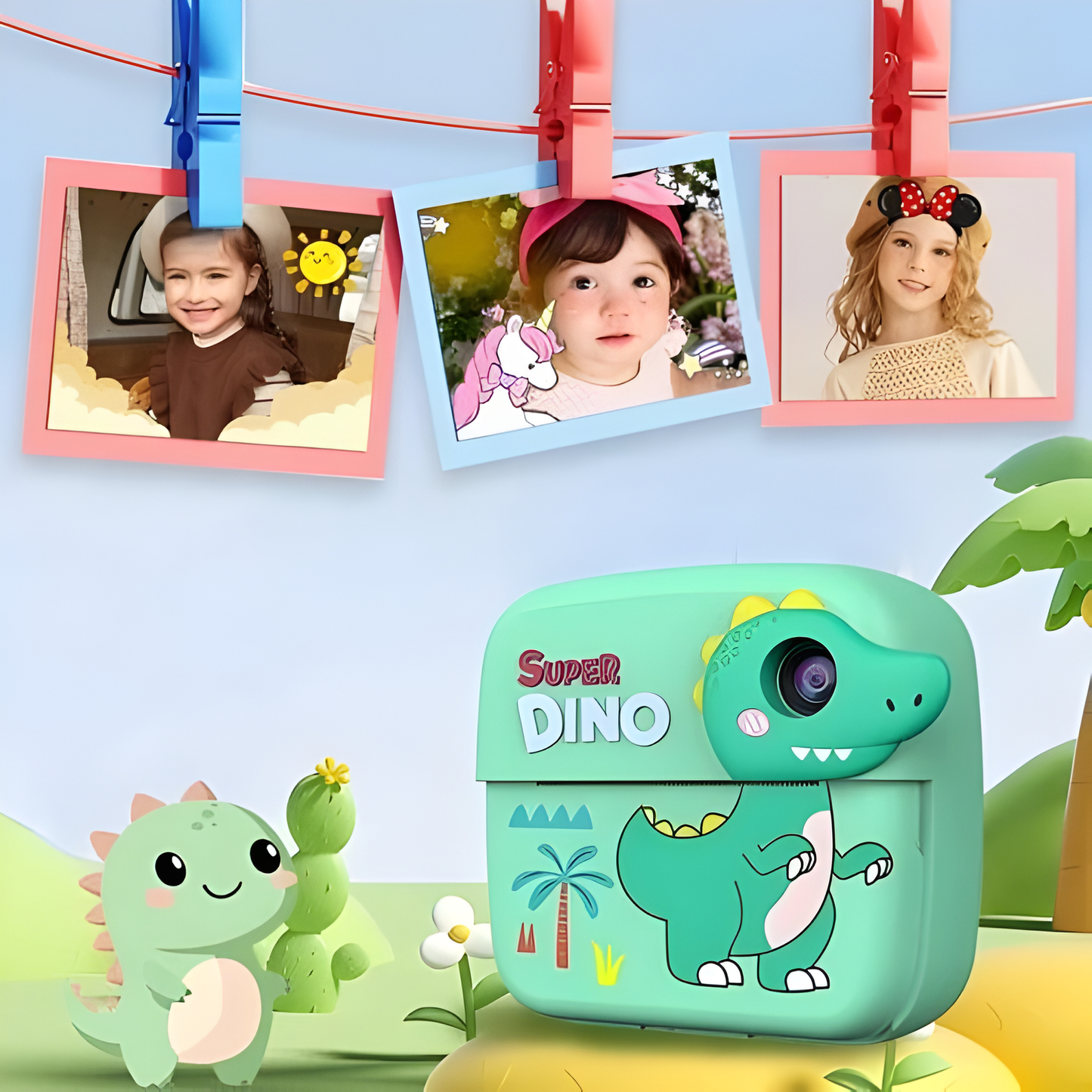 Dečiji Polaroid Fotoaparat DINOSAURUS
