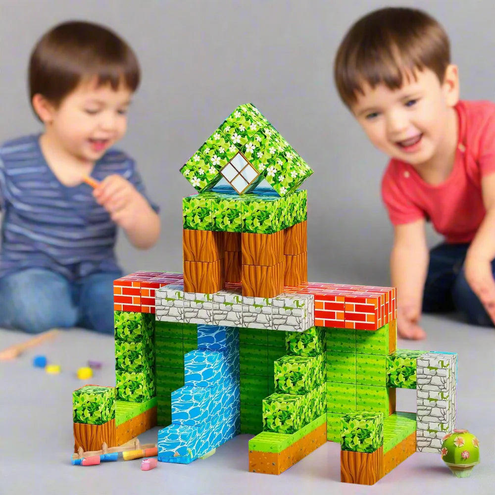 Minecraft magnetne magične kocke!