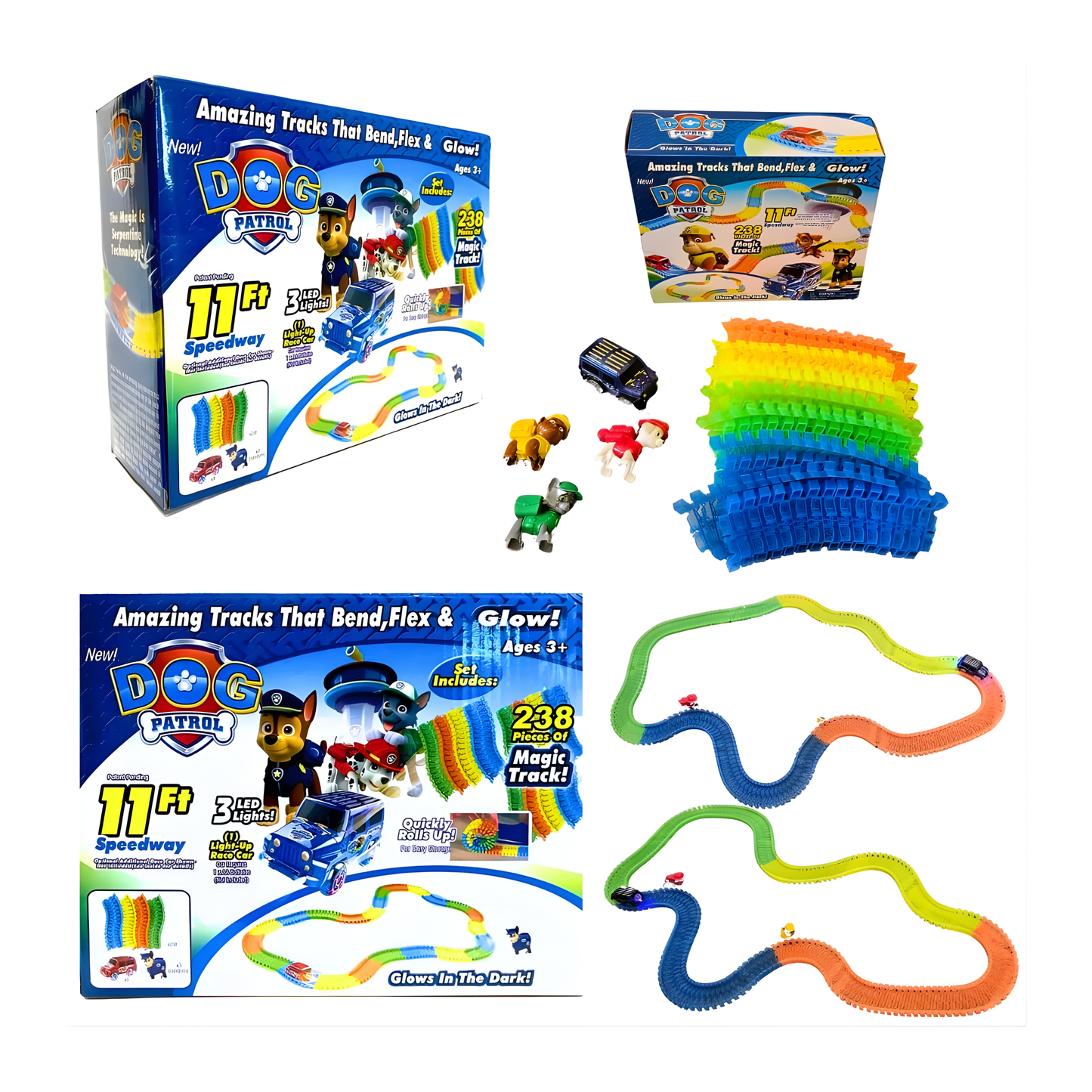 Patrolne Šape Trkačka Staza sa Autićem