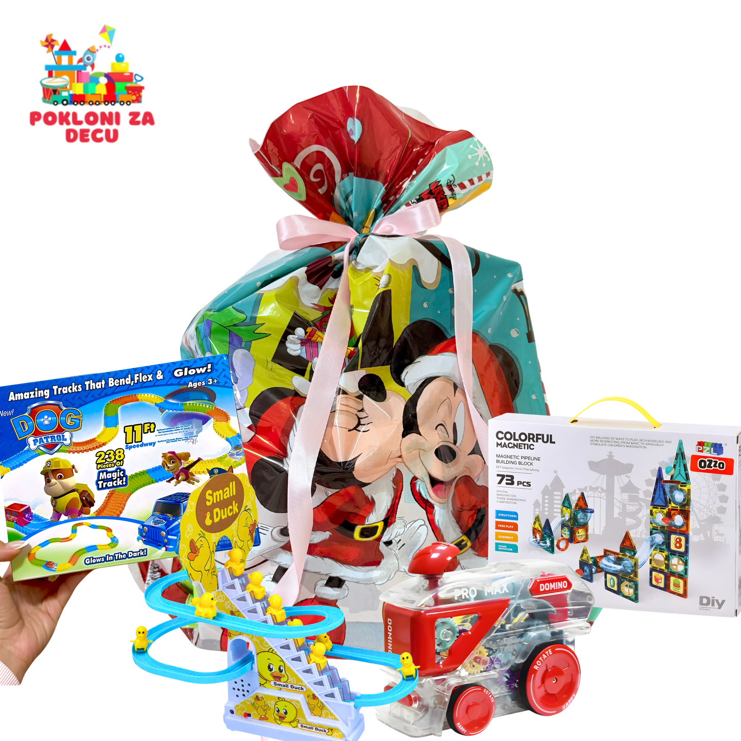 Novogodišnji Paketić za DEČAKE 3+ Godine