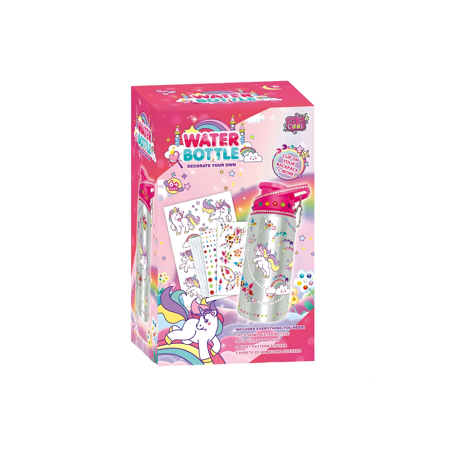 Flašica za Ulepšavanje sa Stikerima