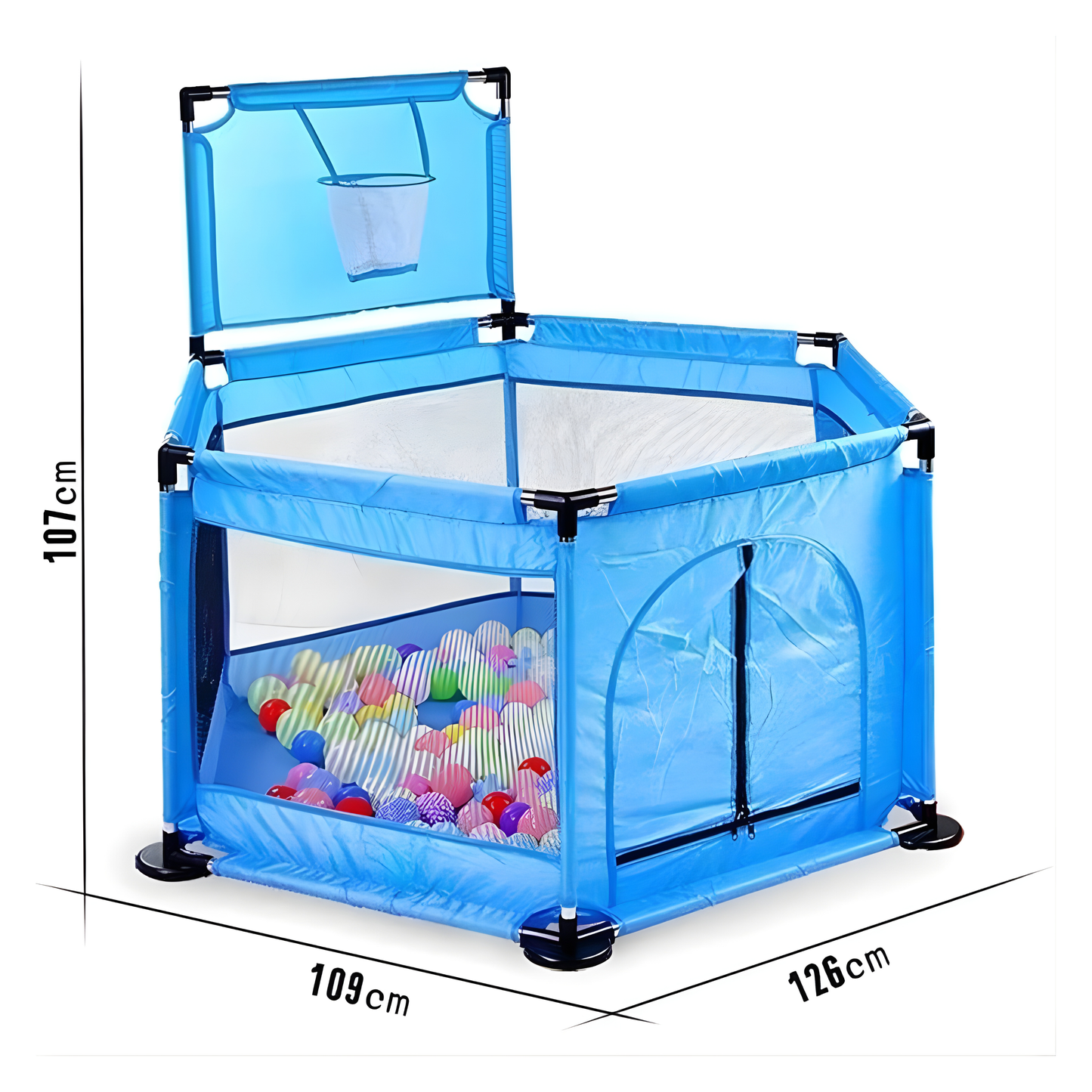 Ogradica za Bebe sa Lopticama 2 u 1