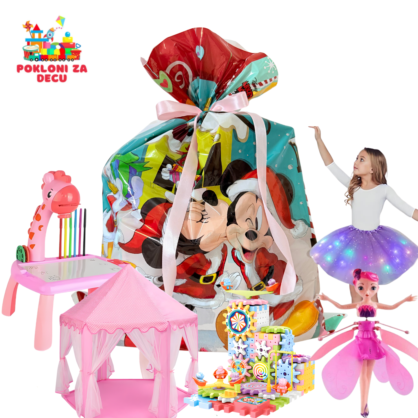 Novogodišnji Paketić za DEVOJČICE 3+ Godine