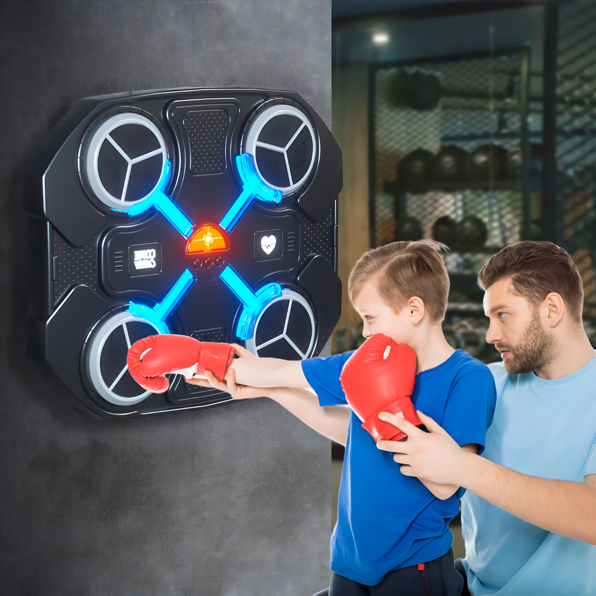 Set muzička tabla i rukavice za boks - Zabava i trening za sve uzraste - Pokloni za decu