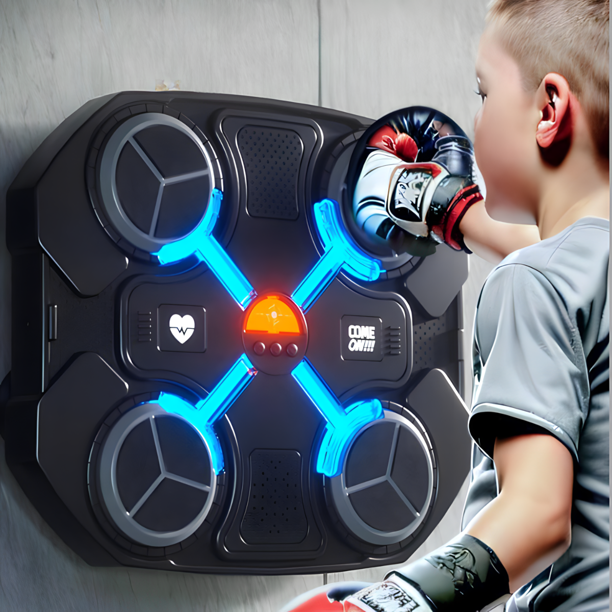 Set muzička tabla i rukavice za boks - Zabava i trening za sve uzraste - Pokloni za decu