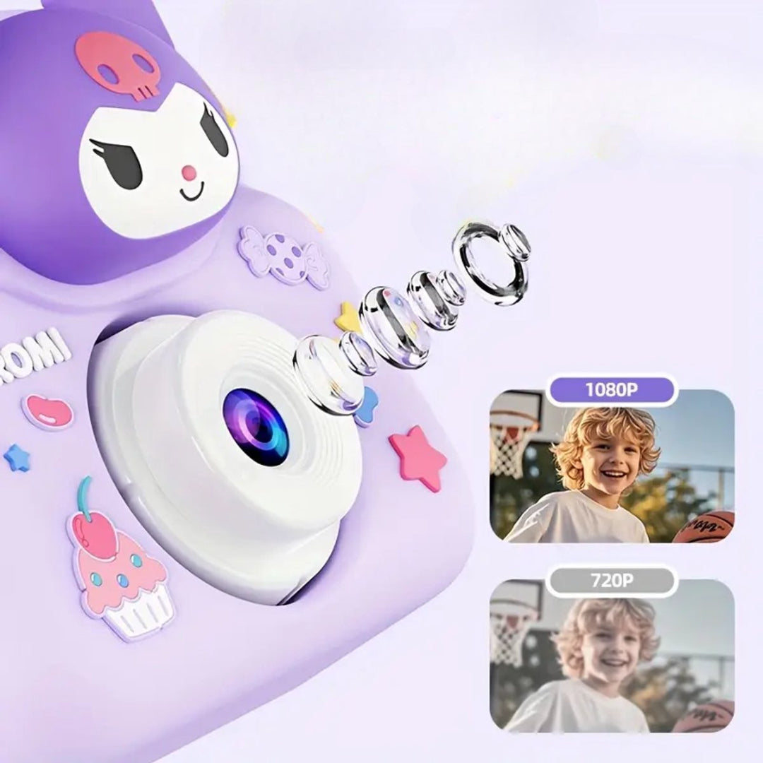 dečja digitalna kamera ljubičasta sanrio — detalj 1