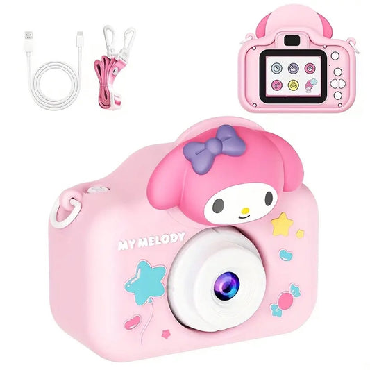dečja digitalna kamera roze sanrio — pregled