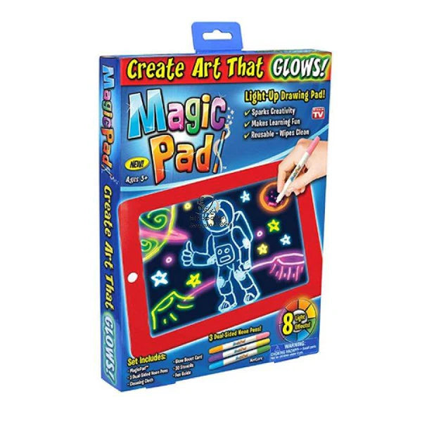 Magična Tabla za Crtanje Magic Pad – Svetleća LED Tabla za Decu